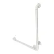 (Hafele) L-Corner Anti-Slip Grab Bar 800x800 mm. Nylon White (499.68.213) image 3