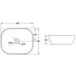 (HAFELE) Countertop Basin - NILE (495.60.930) image 2