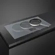 (Smeg) AREA Induction Hob Model SIA1963DS Color Silver Glass image 3