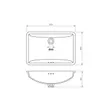 (HAFELE) COMO II Undermount Basin (495.60.887) image 3