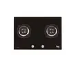 (TEKA) Wall-Mounted Glass Wing Range Hood NCW 90T 30 + Gas Cooktop G 73 2G AI AL image 2
