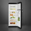 (Smeg) Smeg 50's Retro Style Refrigerator Model FAB30RBL5 Black image 2