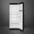(Smeg) Smeg 50's Retro Style Refrigerator Model FAB30RBL5 Black image 3