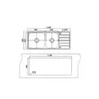 (Hafele) Range Hood + Gas Stove + Sink Set with Free Gas Pressure Regulator (495.07.349) image 14