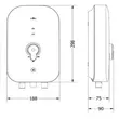 (MEX) MEX Water Heater COCO 3C (SBB) White/Cold Panel : 3700W image 2