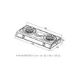 (Hafele) Range Hood + Gas Stove + Kitchen Sink Set with Free Gas Pressure Regulator Head (495.07.342) image 9