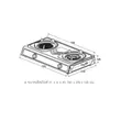 (Hafele) Range Hood + Gas Cooktop + Kitchen Sink Bundle Free Gas Pressure Regulator Head (495.07.351) image 10
