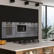 (Smeg) Compact Combination Oven with Microwave Model SF4102MCN Black image 5