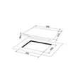 (MEX) Ceramic Glass Electric Cooktop MEX Model HVC264 image 4