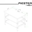 (MEX) Stove Stand MESTER by MEX Model SH 8071 image 9