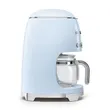 (Smeg) Smeg 50's Retro Drip Coffee Machine Model DCF02PBEU Pastel Blue image 4