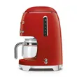 (Smeg) Smeg 50's Retro Drip Coffee Machine Model DCF02RDEU Red image 3