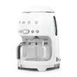 (Smeg) Smeg 50's Retro Drip Coffee Machine Model DCF02WHEU White image 2