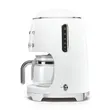 (Smeg) Smeg 50's Retro Drip Coffee Machine Model DCF02WHEU White image 3