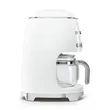 (Smeg) Smeg 50's Retro Drip Coffee Machine Model DCF02WHEU White image 4