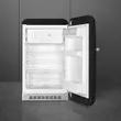 (Smeg) Smeg 50's Retro Refrigerator Model FAB10RBL5 Black image 3