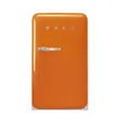 (Smeg) Smeg 50's Retro Refrigerator Model FAB10ROR5 Orange image 2