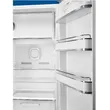 (Smeg) Refrigerator 50's Retro Style Aesthetic Model FAB28RBE5 Blue image 3