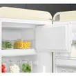 (Smeg) Refrigerator 50's Retro Style Aesthetic FAB28RCR5 Cream image 12