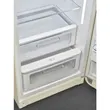 (Smeg) Refrigerator 50's Retro Style Aesthetic FAB28RCR5 Cream image 8