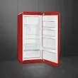 (Smeg) Refrigerator 50's Retro Style Aesthetic Model FAB28RRD5 Red image 3