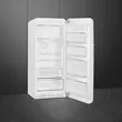 (Smeg) Refrigerator 50's Retro Style Aesthetic Model FAB28RWH5 White image 4