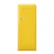 (Smeg) Refrigerator 50's Retro Style Aesthetic Model FAB28RYW5 Yellow image 2