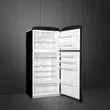 (Smeg) 50's Retro Style Refrigerator Model FAB50RBL5 Black image 6