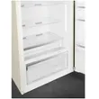 (Smeg) 50's Retro Style Refrigerator Model FAB50RCR5 Cream Color image 5
