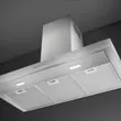 (Smeg) Wall-Mounted Cooker Hood Model KBT900XE + Gas Cooktop Model SRV573XG image 3