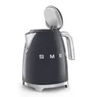 (Smeg) Electric Kettle 50's Style Aesthetic KLF03GREU Black image 9