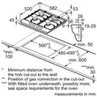 (BOSCH) Series 6 Gas Cooker 60 cm Stainless Steel Model PCH6A5B90 image 8
