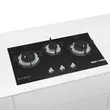 (BOSCH) Serie 4 Gas Cooktop 3 Burners 78 cm Tempered Glass Counter-Mounted Model PMD83A31AX image 7