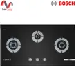 (BOSCH) Serie 4 Gas Hob 3 Burners 90 cm Tempered Glass Countertop Installation Model PMD93A31AX image 2