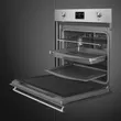 (Smeg) Oven Model SO6302TX + Microwave Oven Model MP322X1 image 5