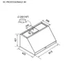 (Eve) Wall-Mounted Range Hood Model HC-PROFESSIONALE-90 image 3