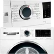(BOSCH) Front Load Washing Machine 10 kg Model WGG454A0TH [i-Dos] + Heat Pump Dryer 9 kg Model WQG24200TH with Free Base Stand image 3