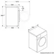 (BOSCH) Washer Dryer 10-6 kg 1400 rpm Model WNA254U0TH image 8