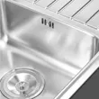 (Mex) Single Bowl Single Drainboard Sink Model DLC81 image 4