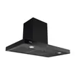 (Teka) LINEA LDH TC 90 BK Wall-Mounted Range Hood 90 cm + IBC 7320 D Induction Cooktop with Touch Slide Control System image 2