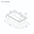 (Eve) Stainless Steel Single Bowl Kitchen Sink FLEXI 750/450 image 4