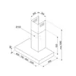 (Smeg) Wall-Mounted Rangehood Model KBT900XE + Induction Cooktop Model SI1M7643B Multizone option image 7
