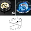 (Teka) Range Hood LVT 90 + Built-in Gas Cooktop GD 73 2G AI AL 2TR image 7