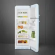(Smeg) Smeg 50's Retro Refrigerator Model FAB30RPB5 Pastel Blue image 2