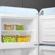 (Smeg) Smeg 50's Retro Refrigerator Model FAB30RPB5 Pastel Blue image 9
