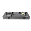 (Tecnogas) Tecnostar Infrared Gas Stove 2 Burners Tabletop Model TNS IG 271 B Size 72 cm image 5