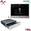 (Gorenje) Food Warming Drawer Model WD1410X + Automatic Coffee Machine Model CMA9200UX with Touch Control image 2