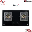 (Tecno) Wall-Mounted Range Hood 90 cm TNP HD 90-N3 + 2-Burner Built-in Gas Stove TNP HB SOMI 2073 GB Free 1.5 m Air Duct image 8
