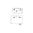 (Hafele) Single Lever Shower Mixer, Wall-Mounted, Black (495.80.221) image 3