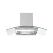 (Tecno) Wall-Mounted Range Hood 90 cm TNP HD 90 MA + 2-Burner Built-in Gas Stove TNP HB SOMI 2073 GB with Free 1.5 m Exhaust Duct image 2
